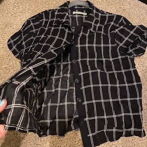Urban outfitters Unisex Button up short sleeve